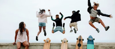 Kids with Skateboards